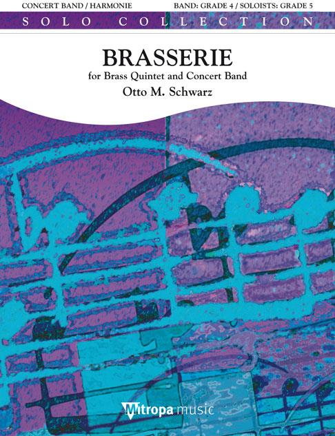 Brasserie - for Brass Quintet and Concert Band - noty pro koncertní orchestr